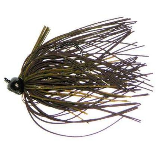 Buckeye FBMLGP12 Football Mop Jig - Green Pumpkin - 1/2 oz.