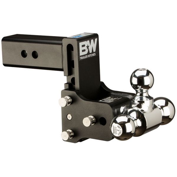 B&W Tow & Stow Tri Ball Mount - 2.5