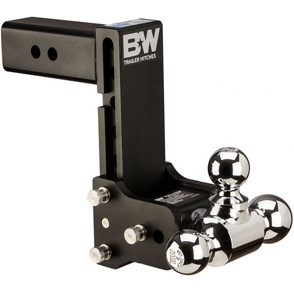 B&W Tow & Stow Tri Ball Mount - 2.5