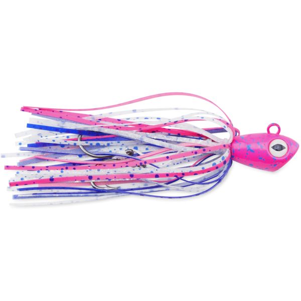 C&H Alien Jig - 2 oz. Pink/Blue/White Speckled