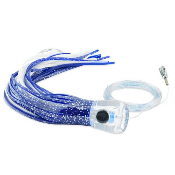 C&H Alien XL Lure - Rigged - Blue/White