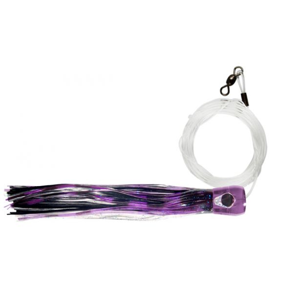 C&H Alien XL Lure - Rigged - Purple/Silver/Black