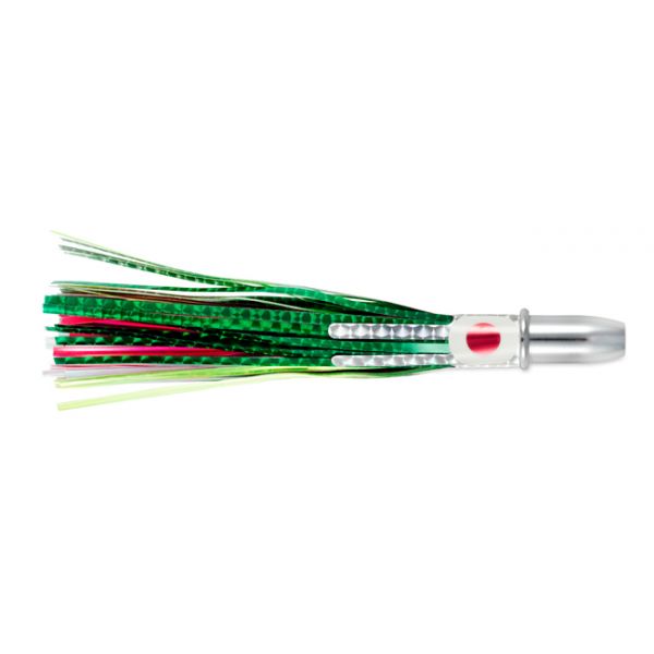 C&H Billy Baits Double Cavitator Lure - Green/Pink