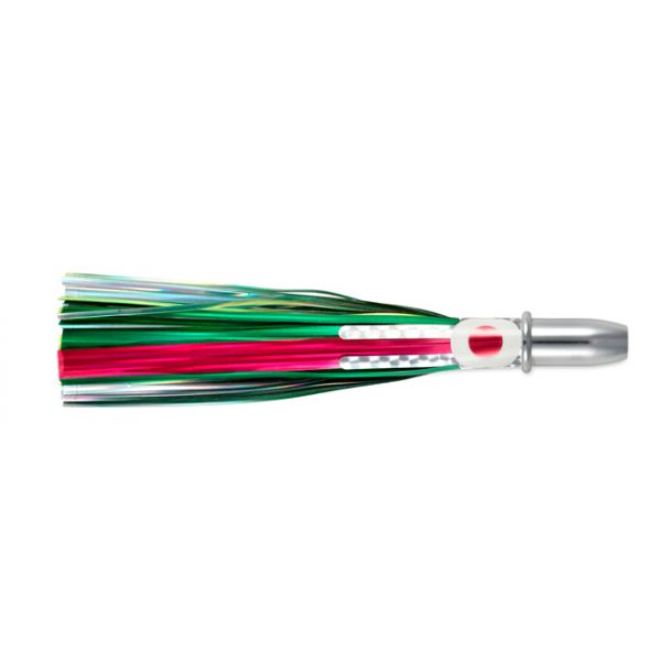 C&H Billy Baits Double Cavitator Lure - Green/Chartreuse/Pink