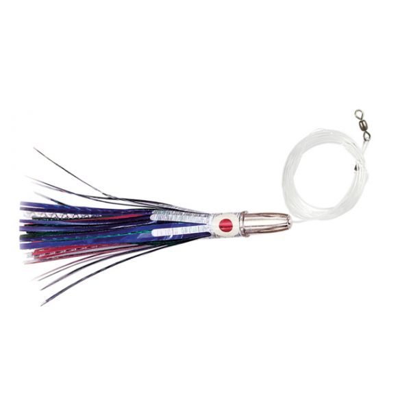 C&H Billy Baits Double Cavitator Lure - Rigged - Green/Blue/Pink