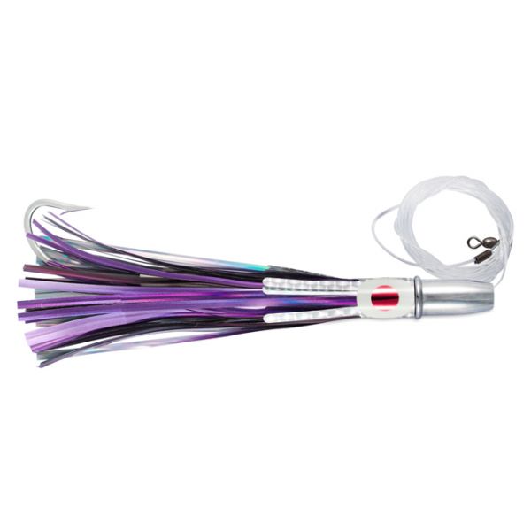 C&H Billy Baits Double Cavitator Lure - Rigged - Black/Purple