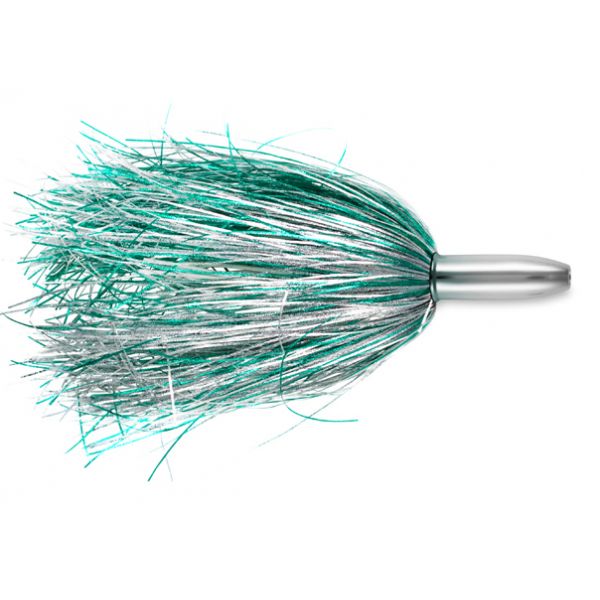 C&H Billy Baits Mini Turbo Slammer Lure - Green/Silver/White