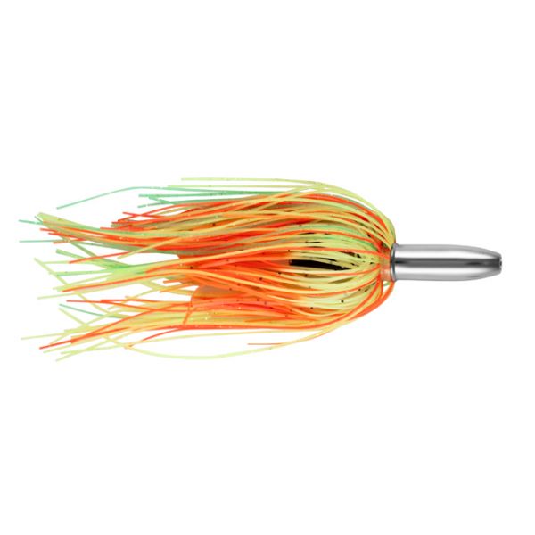 C&H Billy Baits Mini Turbo Slammer Lure - Green/Yellow/Orange Firetip