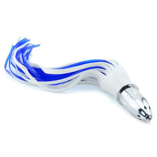 C&H Billy Baits Mister Big Lure - 16in - White/Blue