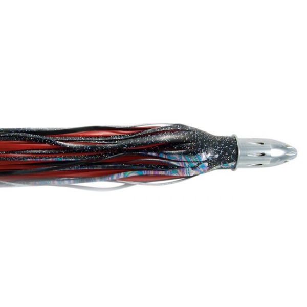 C&H Billy Baits Mister Big Lure - 16in - Black Foil/Red