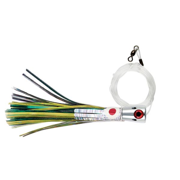 C&H Billy Baits Super Smoker Lure - Rigged - Chartreuse/Green