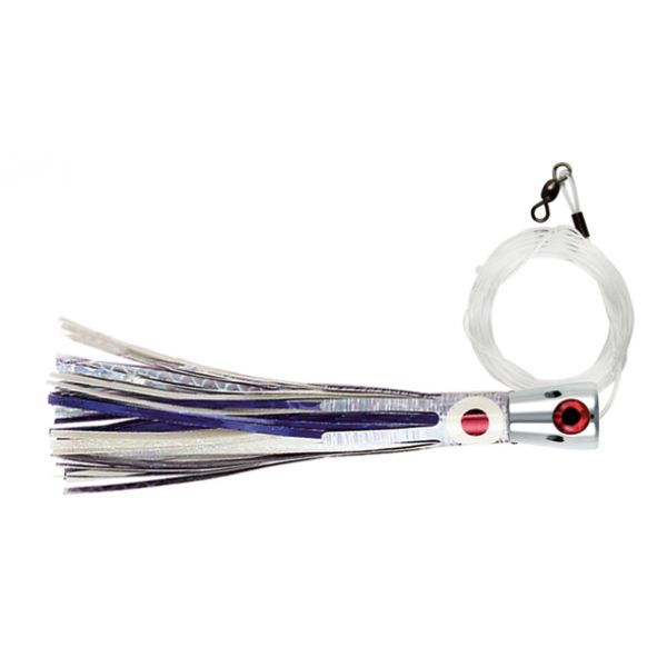 C&H Billy Baits Super Smoker Lure - Rigged - Blue/White