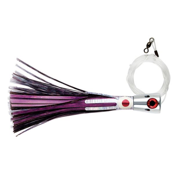 C&H Billy Baits Super Smoker Lure - Rigged - Black/Purple