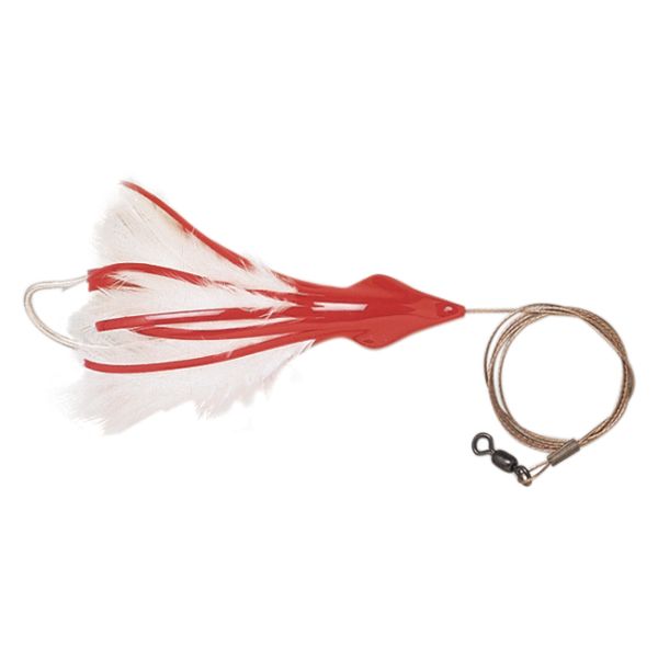 C&H No-Alibi Dolphin Delight Lure - Red/White