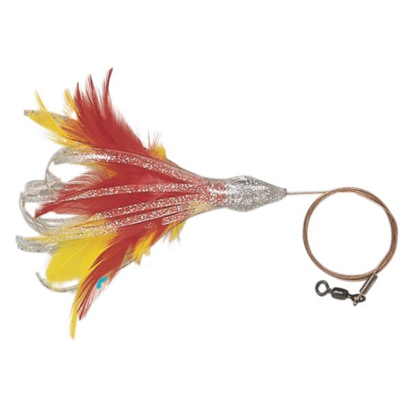 C&H No-Alibi Dolphin Delight Lure - Silver/Red/Yellow