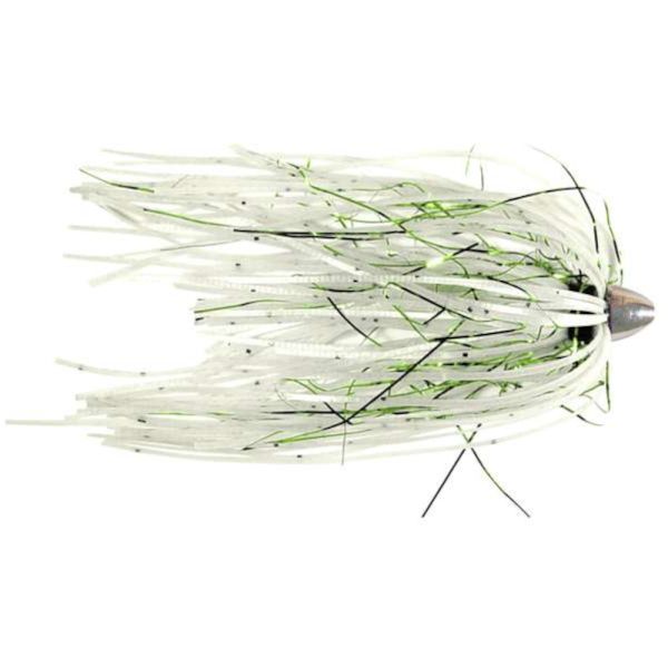 C&H King Buster Lures Iridescent Pearl/Green Mylar