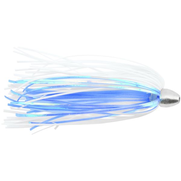 C&H King Buster Lures White/Blue Mylar