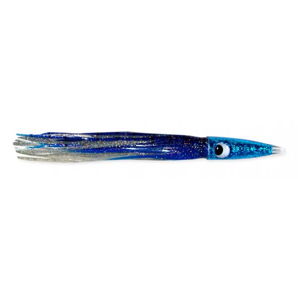 C&H Kona Classic Big Game Lure - 10.5in - Blue Foil/Black Stripe