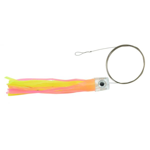 C&H Lil Stubby Ballyhoo Rig - Pink/Chartreuse