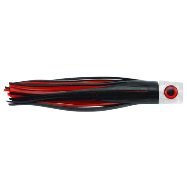 C&H Lil Stubby Lure - 5.5in - Black/Red