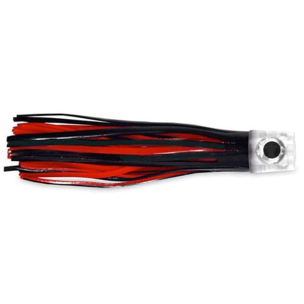 C&H Lil' Stubby Lure w/ Mono Rig Black/Red