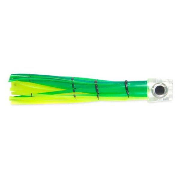 C&H Lil' Stubby Lure w/ Mono Rig - Dolphin/Yellow