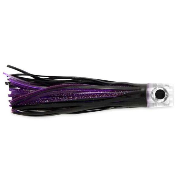 C&H Lil' Stubby Lure w/ Mono Rig - Black/Purple