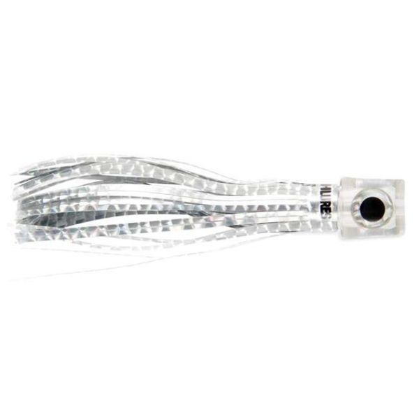 C&H Lil' Stubby Lure w/ Mono Rig - Silver Mylar