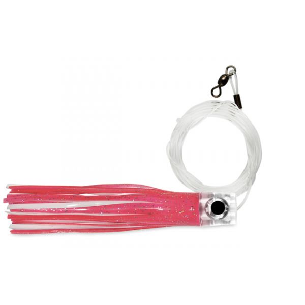 C&H Lil Stubby Mono Bait Rig - Pink/White