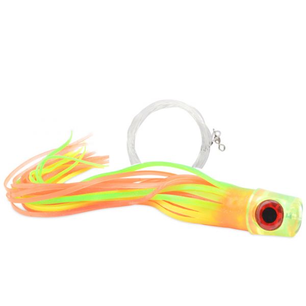 C&H Lil Stubby XL Lure - Cadmium Rig - Green Chartreuse/Orange