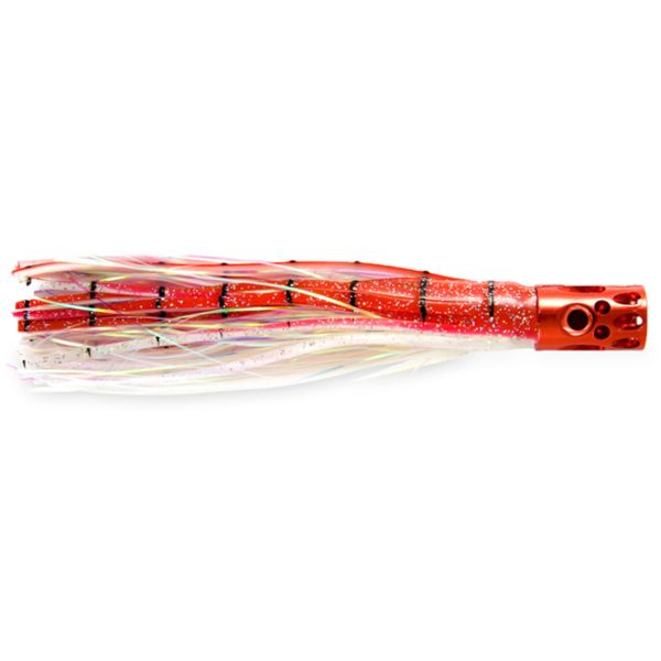 C&H Magnum Turbo Whistler Lure - Red/Pearl/Pearl