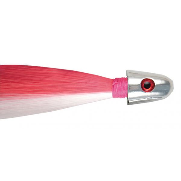 C&H No Alibi Nylon Troller Lure - 1/2oz - Pink/White