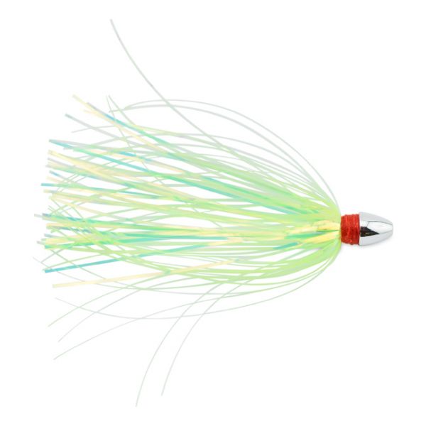 C&H Pearl Baby Lure - 1/8oz - Chartreuse Tinsel