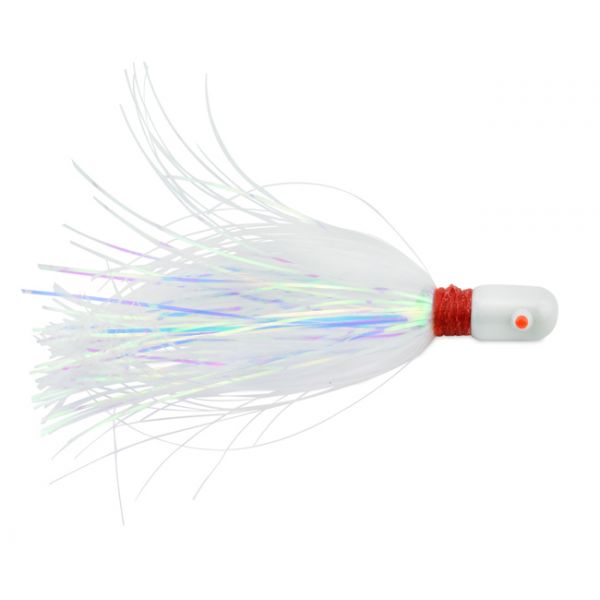 C&H Pearl Baby Lure - 3/4oz - Pearl Tinsel