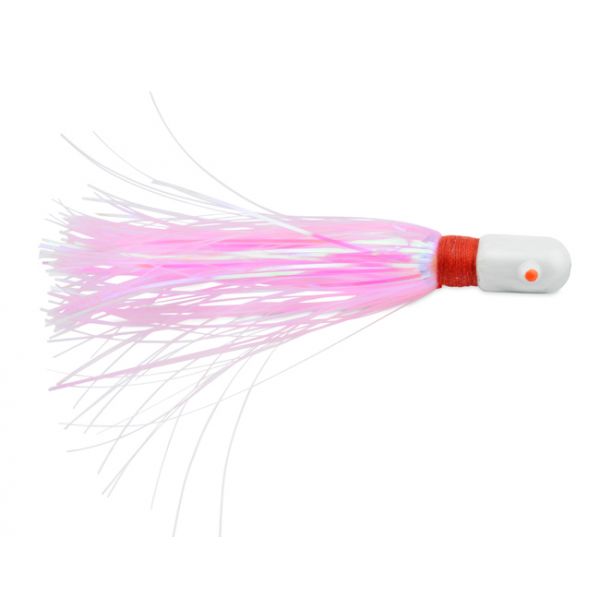 C&H Pearl Baby Lure - 3/4oz - Pink/Pearl Tinsel