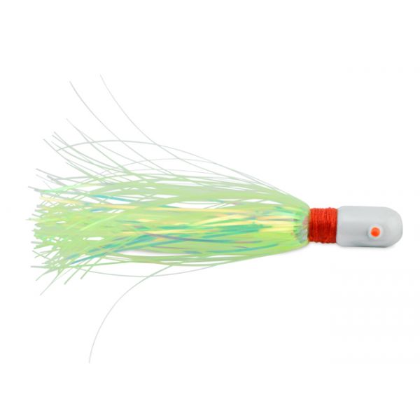 C&H Pearl Baby Lure - 3/4oz - Chartreuse Tinsel