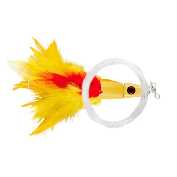 C&H Pro-Alibi Trolling Feather Lures Yellow/Red