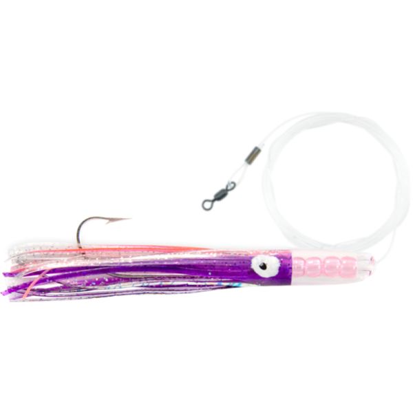 C&H Rattle Jet Rigged & Ready - Purple Foil/Pink Skirt