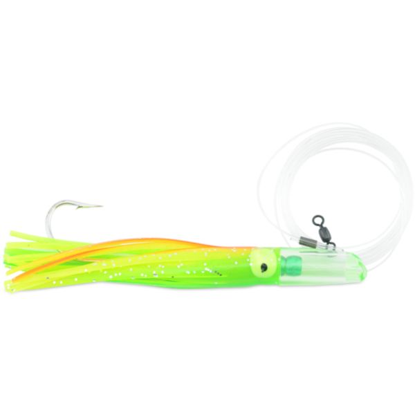 C&H Rattle Jet Rigged & Ready - Green/Chartreuse Skirt