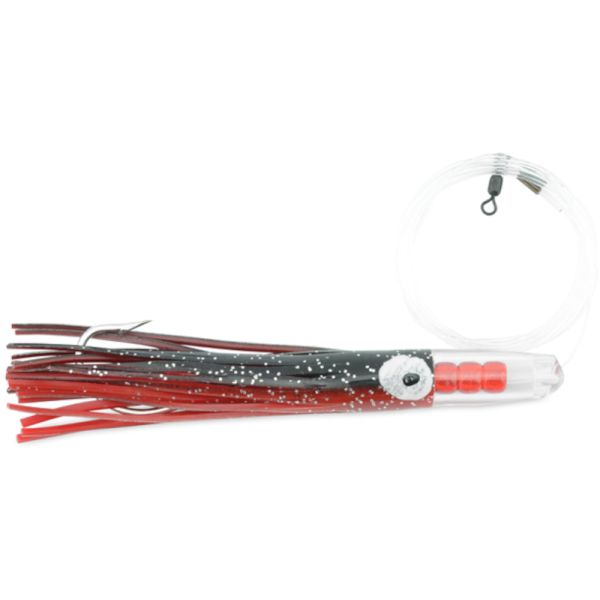 C&H Rattle Jet Rigged & Ready - Black/Red Skirt