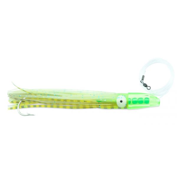 C&H Rattle Jet XL Lure - Rigged - Silver/Yellow/Blue