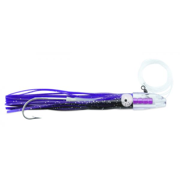 C&H Rattle Jet XL Lure - Rigged - Black/Purple/Yellow