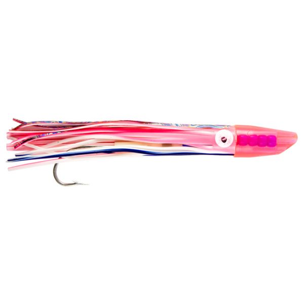 C&H Rattle Jet XL Lure - Rigged - Pink Foil/White