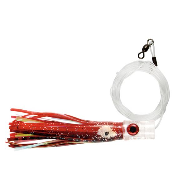 C&H Stubby Bubbler Lure - Black/Red/Pearl