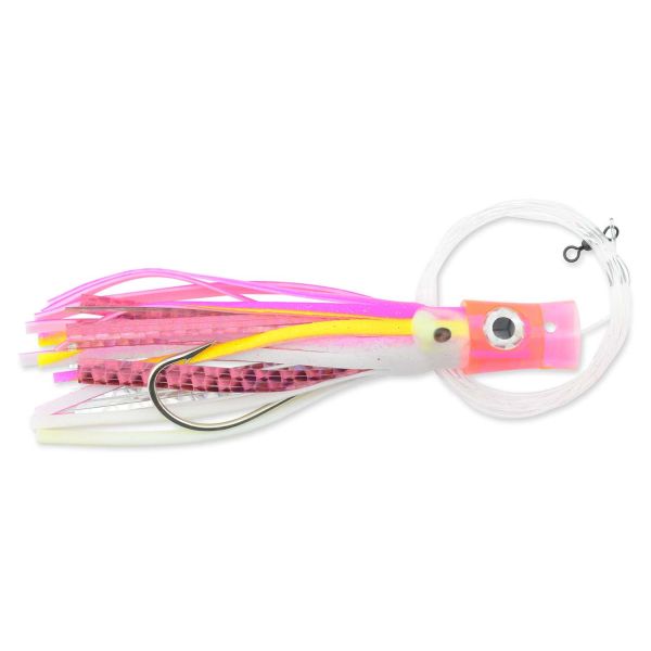 C&H Stubby-Bubbler Lures Pink/White/Pink Mylar