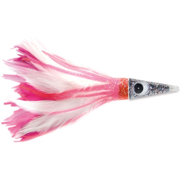 C&H Tuna Tango Feather Lure - 5.25in - Pink/White