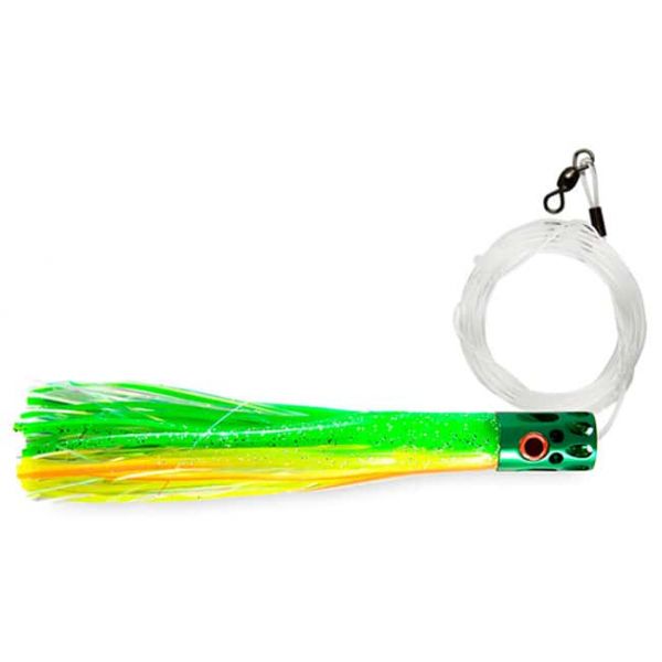 C&H Turbo Whistler Lures Green/Chartreuse Orange Pearl