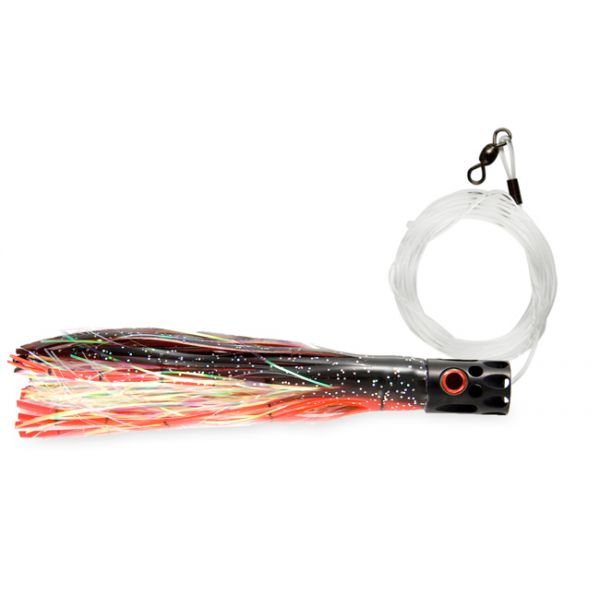 C&H Turbo Whistler Lure - Black/Red/Pearl