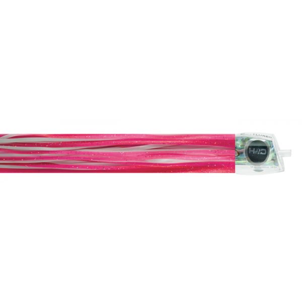 C&H Vanuatu Big Game Lure - 14in - Hot Pink Fleck/White