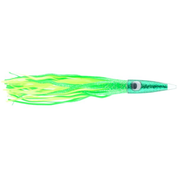 C&H Wahoo Whacker Lure - 11.5in - Green/Yellow